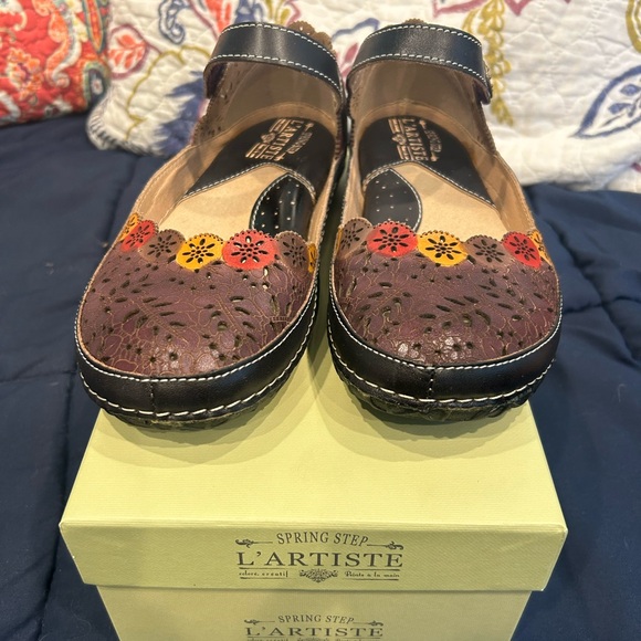 Women’s Spring Step L’Artiste Kysandra Fleur size 6.5-7 37 - Picture 7 of 9